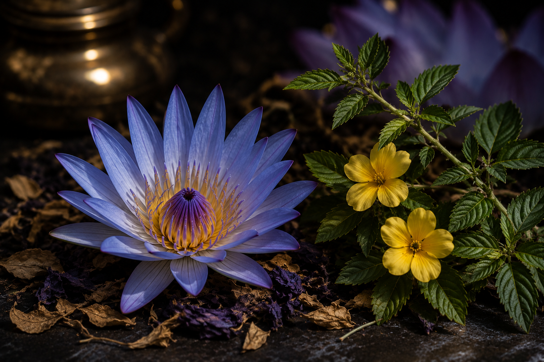 Blue Lotus & Damiana. Utlimate Herbal Blend